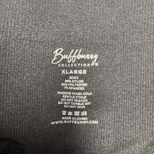BuffBunny Collection Charcoal Gray Top - XL